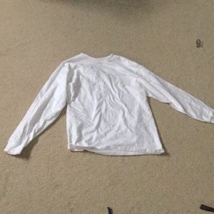 Boy’s white long sleeve shirt